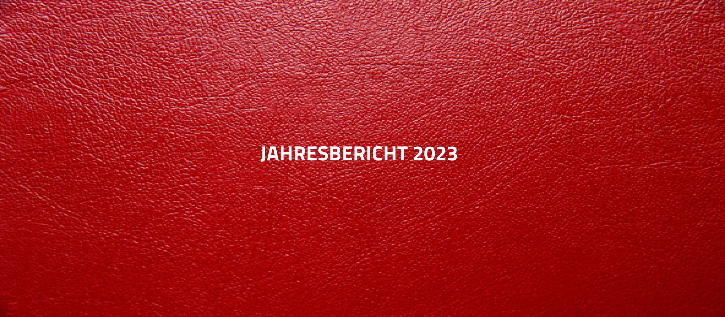 Header Bild Jahresbericht 2023 in Lederoptik © Rauch-Gessl, AK Niederösterreich