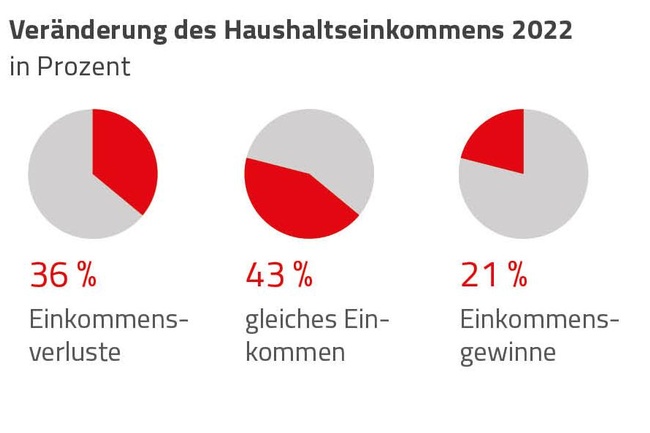 Grafik Haushaltseinkommen  © AK Niederösterreich
